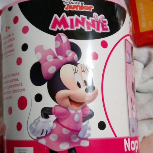 Disney Minnie Mouse Toddler Rolled Nap Mat, Sweet as Minnie NEW - Picture 7 of 10